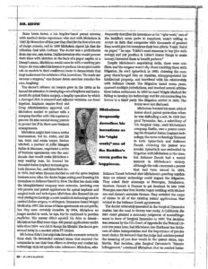 A 2005 feature in IP Law & Business, by Amy Kolz, on Dr. Gary K. Michelson and the story of his experiences as an inventor of medical devices and technologies.