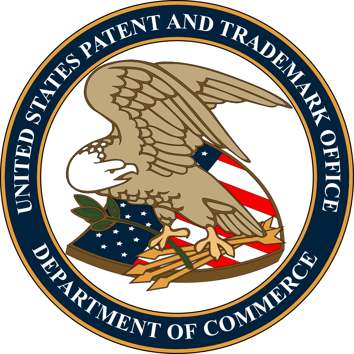 The United States Patent and Trademark Office (USPTO) Logo