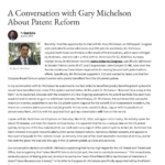 [Pg 1] A Conversation with Gary Michelson About Patent Reform | IPWatchdog.com